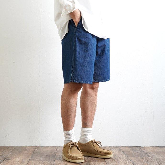 オーシバル ORCIVAL ライトデニム ショーツ DENIM ブルーインディゴ OR-E0114 KDL メンズ ショートパンツ イージー ズボン パンツ ハーフパンツ ボトムス デニ… | ORCIVAL | 02