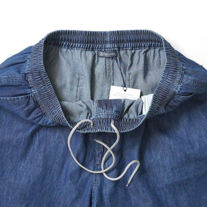 オーシバル ORCIVAL ライトデニム ショーツ DENIM ブルーインディゴ OR-E0114 KDL メンズ ショートパンツ イージー ズボン パンツ ハーフパンツ ボトムス デニ… | ORCIVAL | 06