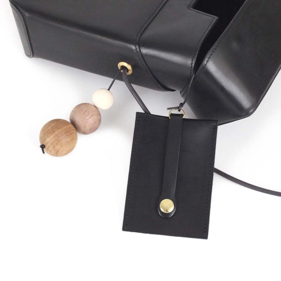 Sarah mu サラミュー BN-002 BK ボックス ショルダーバッグ ブラック レディース ショルダー バッグ レザー 本革 日本製 無地 斜め掛け 鞄 黒 | M_ | 05