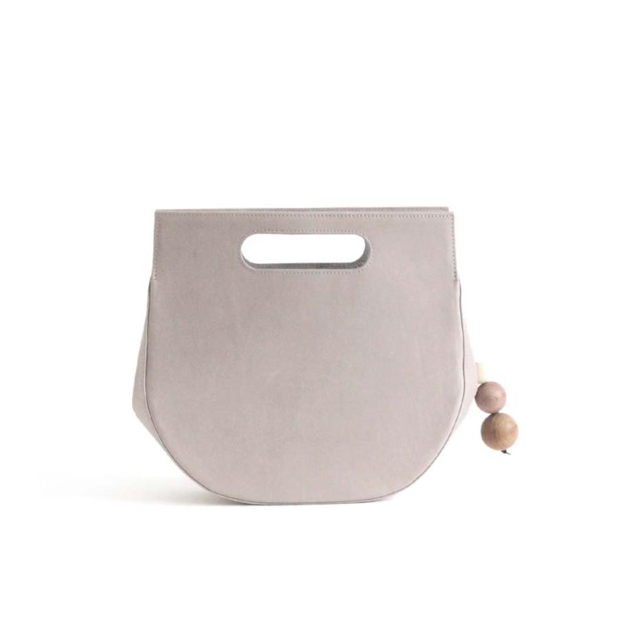 Sarah mu サラミュー BN-003 GRY 半丸トート & ショルダーバッグ グレージュ レディース ショルダー バッグ レザー 本革 日本製 トートバッグ 無地 斜め掛… | M_