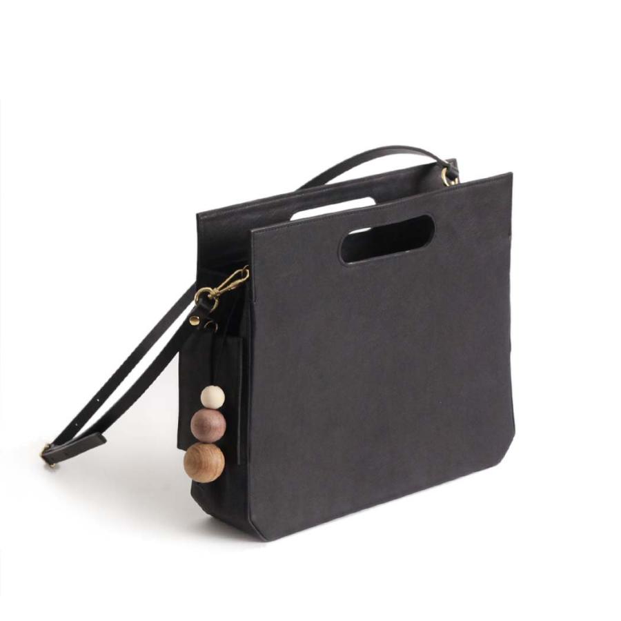 Sarah mu サラミュー BN-004 BK トート & ショルダーバッグ ブラック