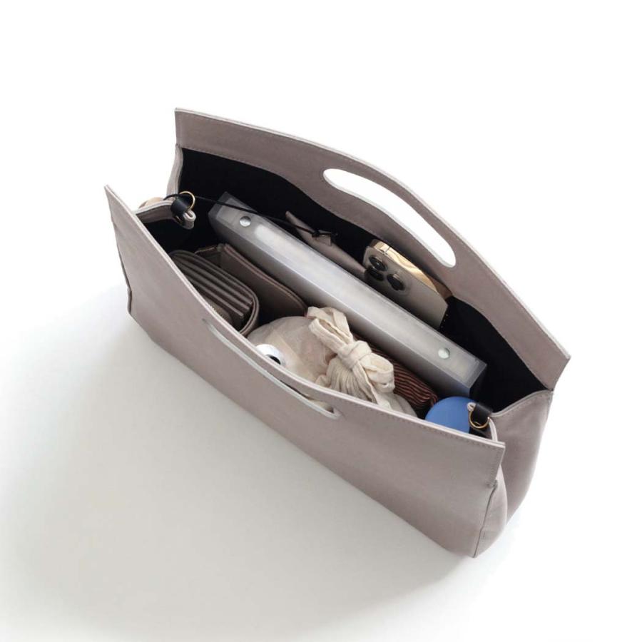 M_ Sarah mu サラミュー BN-004 GRY トート & ショルダーバッグ