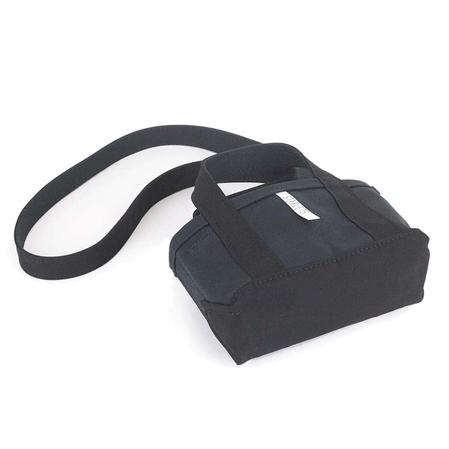 STARLETS スターレッツ S2207SS ショルダー付き ミニ トートバッグ ブラック ミニバッグ キャンバス トート ショルダー バッグ 鞄 レディース 小さい コンパクト | STARLETS | 03