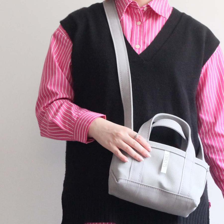 STARLETS スターレッツ S2207SS ショルダー付き ミニ トートバッグ ミニバッグ キャンバス トート ショルダー バッグ 鞄 レディース 小さい コンパクト | STARLETS | 08