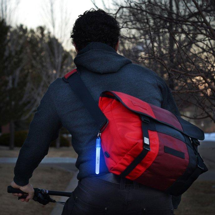 NITE IZE ナイトアイズ LED ミニグロースティック グリーン 防災 防犯 夜間 光る 発光 懐中電灯 電灯 散歩 夜 暗闇 ランニング 自転車 サイクリング キーホル… | NITE IZE | 03