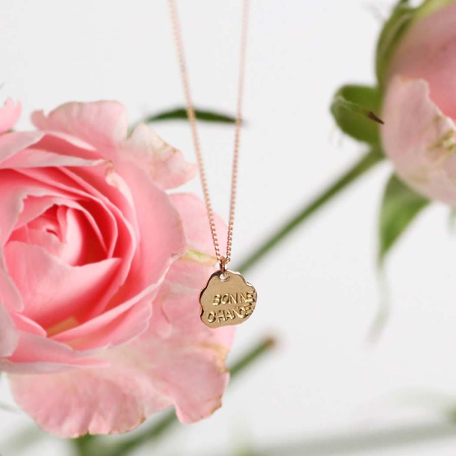 イロンデールエペパン hirondelle et pepin k18 hn-23fw-561 Bonne chance ネックレス 18金 新作 40cm チェーン 華奢 ゴールド 幸運 モチーフ レディース ジュ… | hirondelle | 05