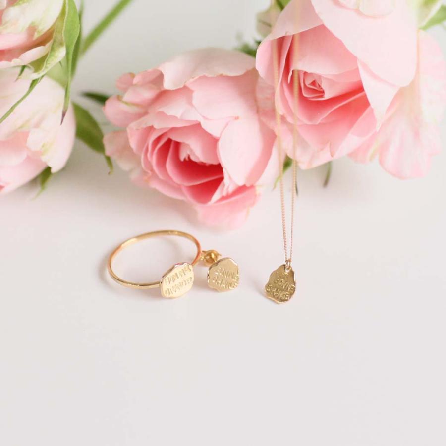 イロンデールエペパン hirondelle et pepin k18 hp-23fw-682 Bonne chance ピアス (片耳タイプ) 18金 新作 スタッドピアス キャッチ式 華奢 ゴールド 幸運 モ… | hirondelle | 04