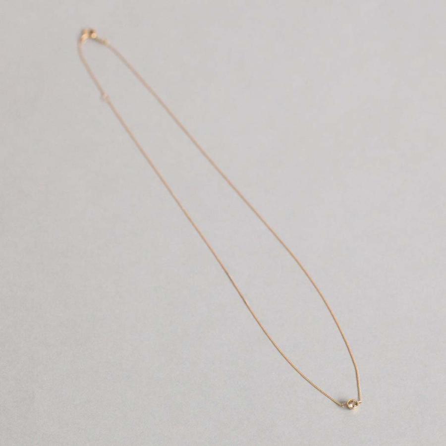 イロンデールエペパン hirondelle et pepin k18 hn-23fw-562 cone ブラウンダイヤ ネックレス 18金 新作 40cm チェーン 華奢 ゴールド 一粒 ダイヤ ダイヤモン… | DAIYA（ゴルフ用品、日用品） | 03