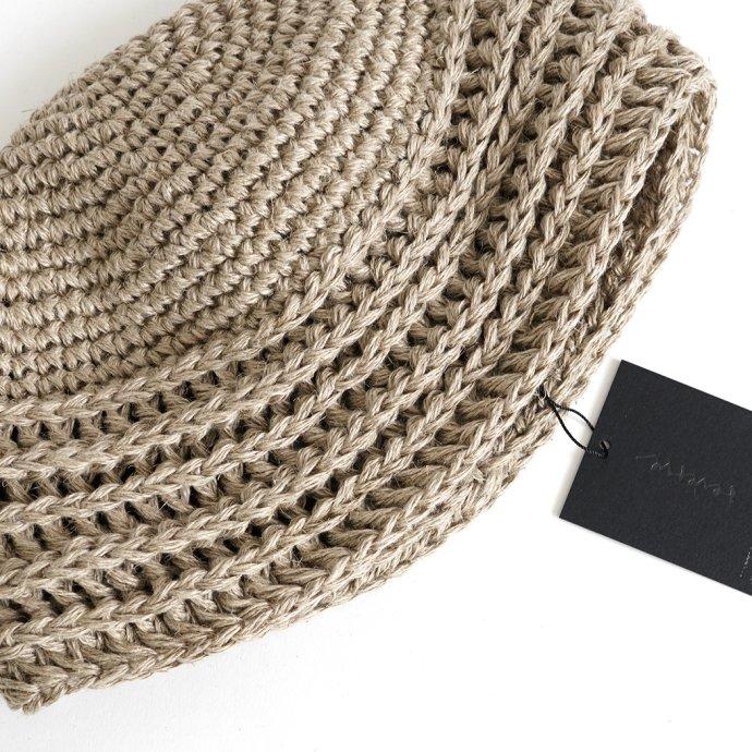 reverve / RV23S004 - NATURAL リネンニットキャップ |  | 02