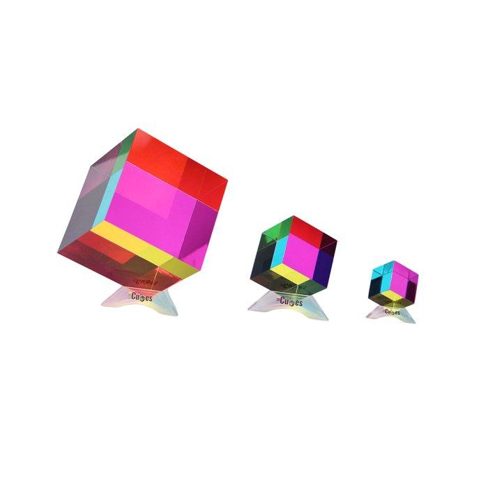 The Original CMY Cube 50mm オリジナルCMYキューブ | 雑貨 置物 ペーパーウエイト オブジェ プチギフト プレゼント お祝い 贈り物 ポイント 消化 買いまわり | THE | 10