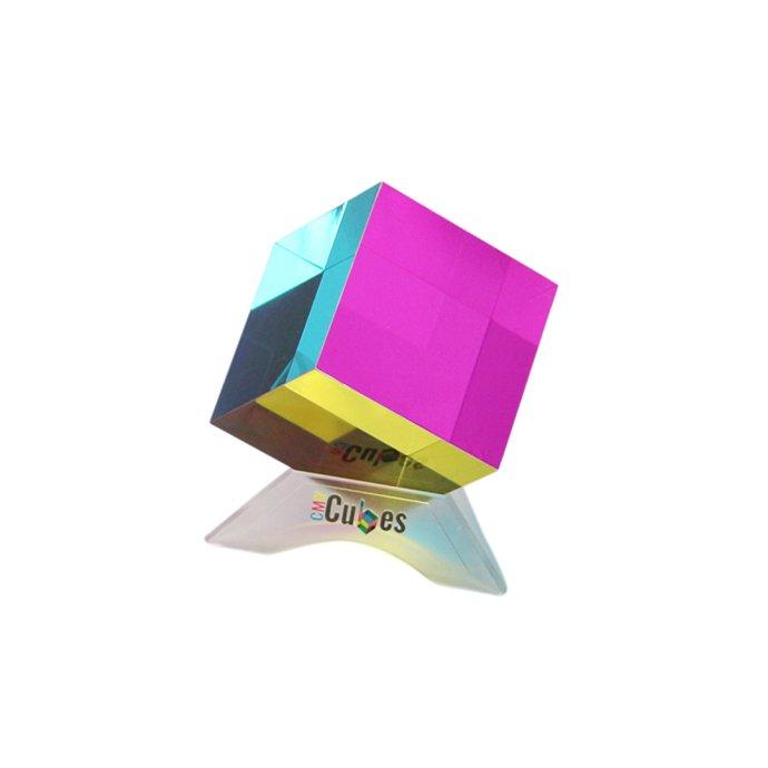 Stand For The Original CMY Cube 50 & 95mm オリジナルCMYキューブ用スタンド | 雑貨 置物 ペーパーウエイト オブジェ プチギフト プレゼント お祝い 贈… | THE | 03