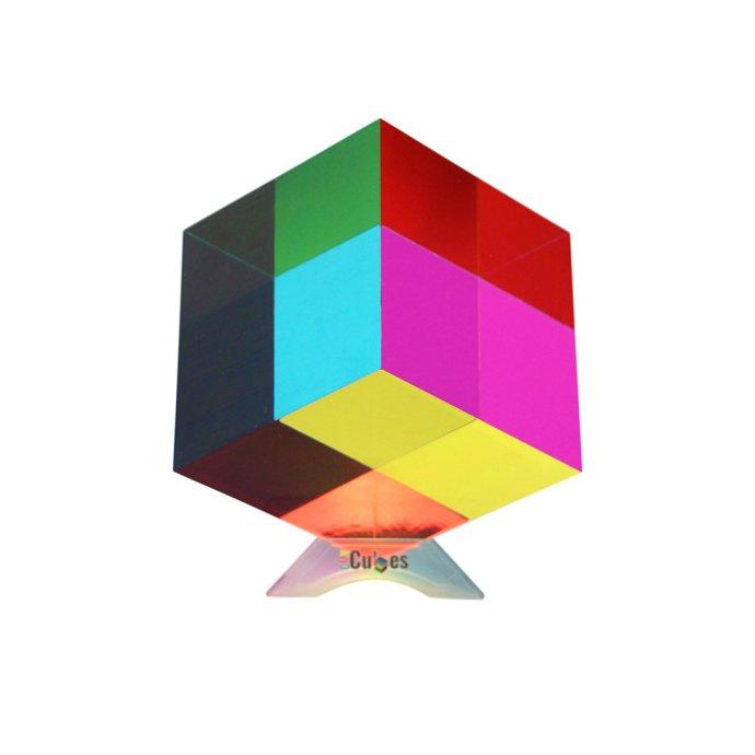 Stand For The Original CMY Cube 50 & 95mm オリジナルCMYキューブ用スタンド | 雑貨 置物 ペーパーウエイト オブジェ プチギフト プレゼント お祝い 贈… | THE | 04