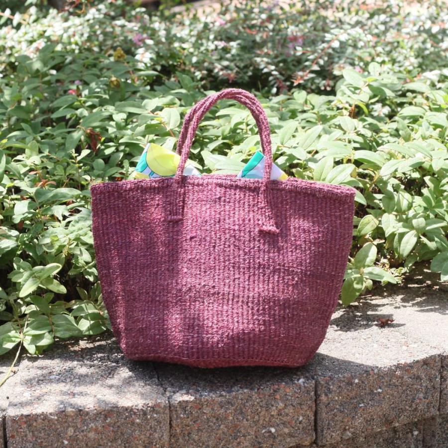 かごバッグ サイザル カゴバッグ ラウンド S K1103D-38 ワイン レディース 9インチ プチギフト お祝い 贈り物 ポイント 消化 買いまわり プレゼント かごばっ… | 