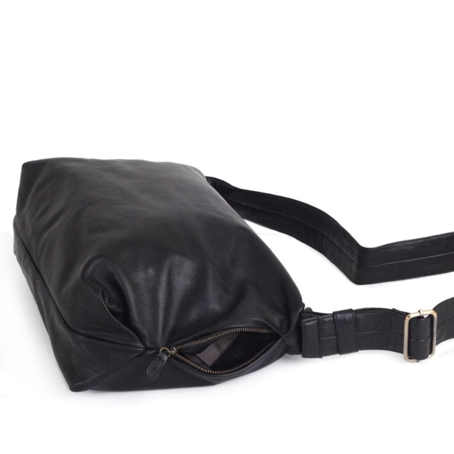 SEASIDE FREERIDE シーサイドフリーライド22B-SFR129 LARIC BAG レザー ショルダー バッグ ブラック レディース バッグ 軽量 軽い大きい 肩掛け ショルダー 大… | seaside freeride | 02