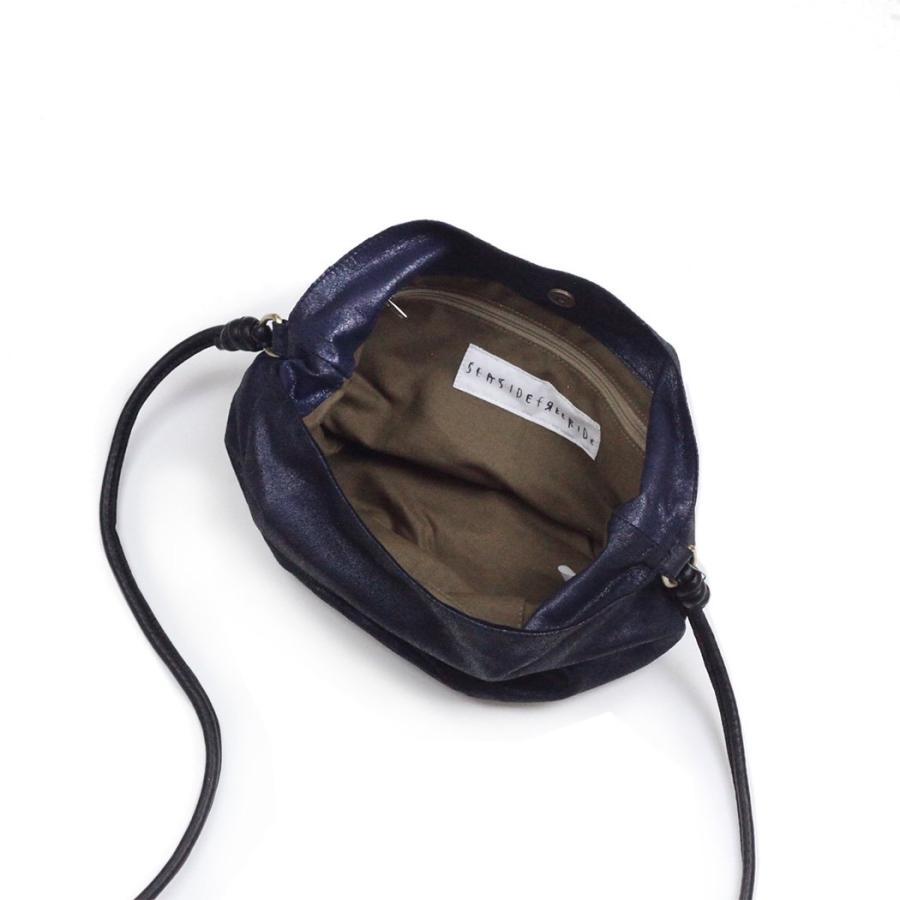 SEASIDE FREERIDE シーサイドフリーライド21B-SFR080CLL IKTG BAG メタリック ショルダー バッグ ネイビー × ブラック レディース バッグ 斜め掛け 軽量 軽い… | seaside freeride | 04