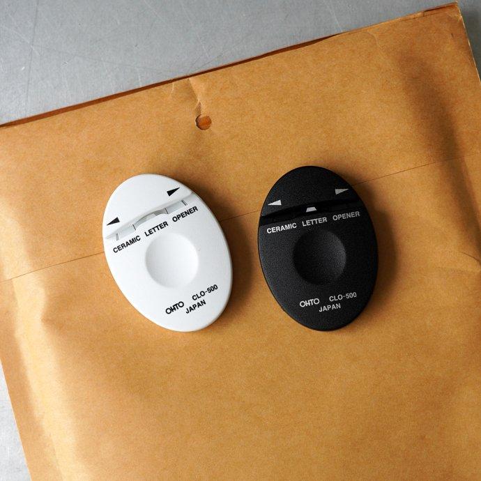 OHTO / オート セラミック レターオープナー CLO-500 シロ クロ 白 黒 ホワイト ブラック |  | 02