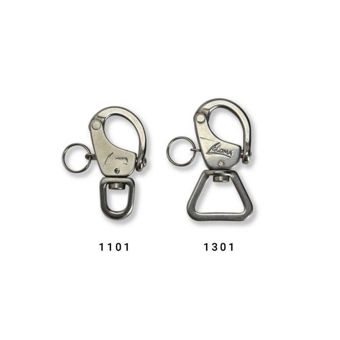 GLOMA NAUTICA / Snap Shackle 1301 グローマノーティカ スナップ シャックル キーホルダー キーリング 鍵 スマートキー カラビナ プチギフト お祝い 贈り物 … |  | 12