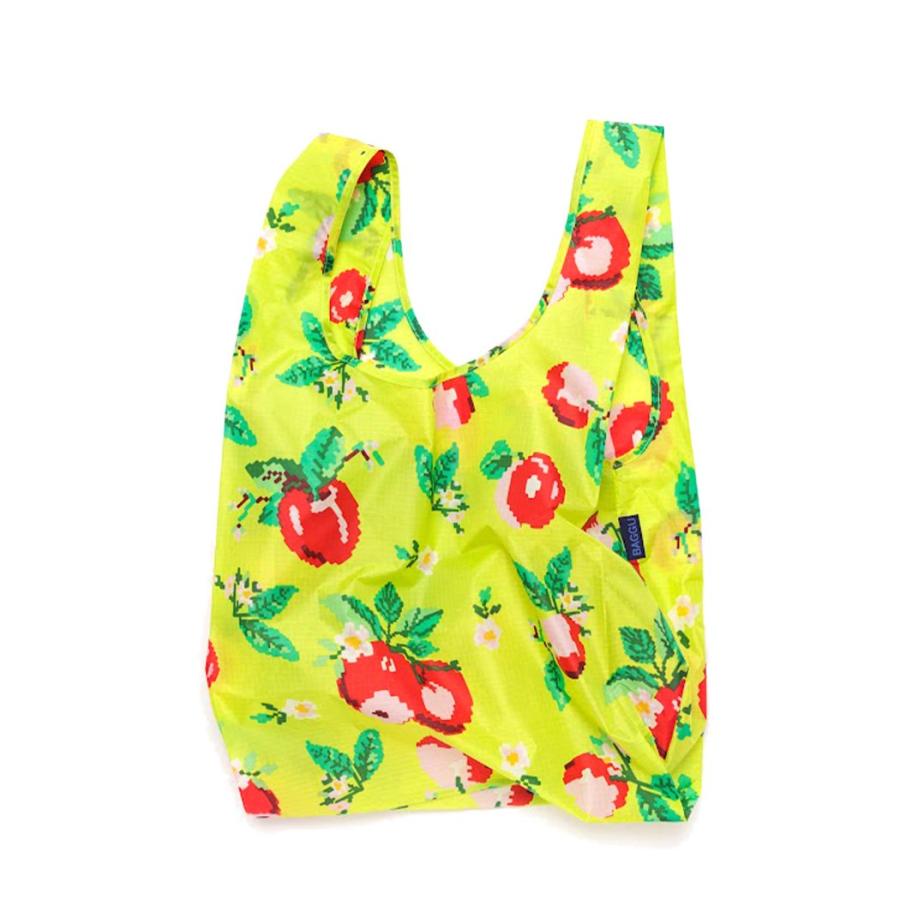 BAGGU バグー エコバッグ  アップル100%リサイクルナイロン STANDARD スタンダード サイズ 大きい 大容量 ショルダー 洗濯可能 折り畳み コンパクト 軽量 レジ… | BAGGU