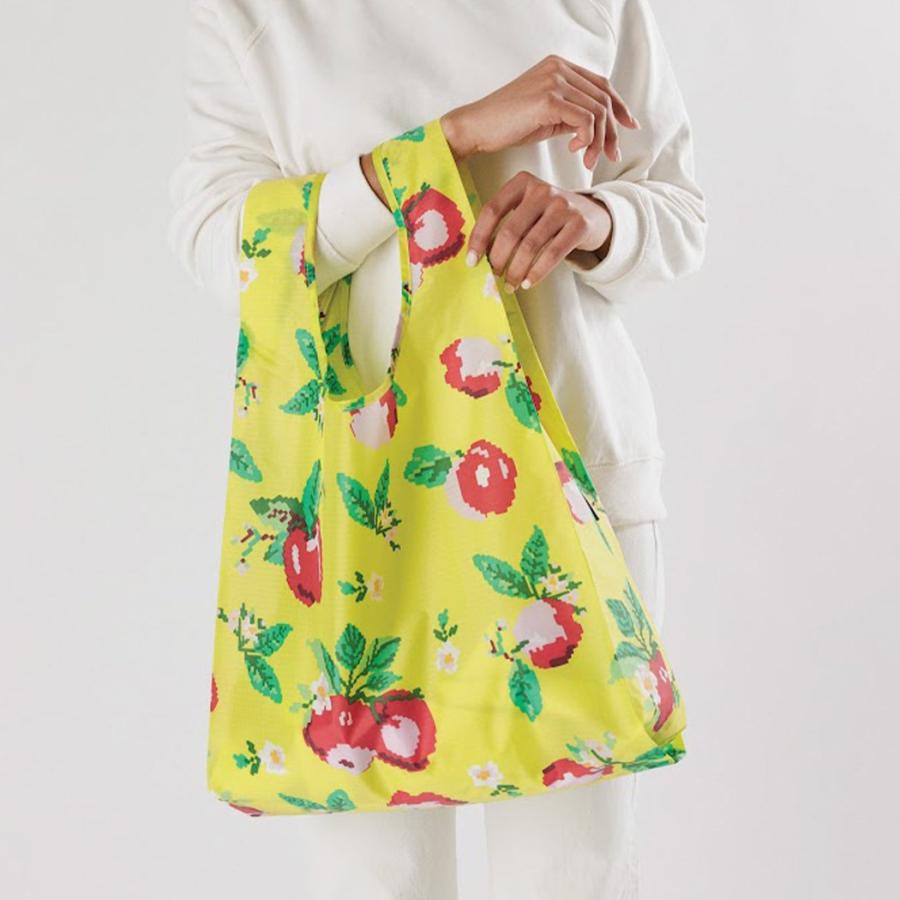 BAGGU バグー エコバッグ  アップル100%リサイクルナイロン STANDARD スタンダード サイズ 大きい 大容量 ショルダー 洗濯可能 折り畳み コンパクト 軽量 レジ… | BAGGU | 01