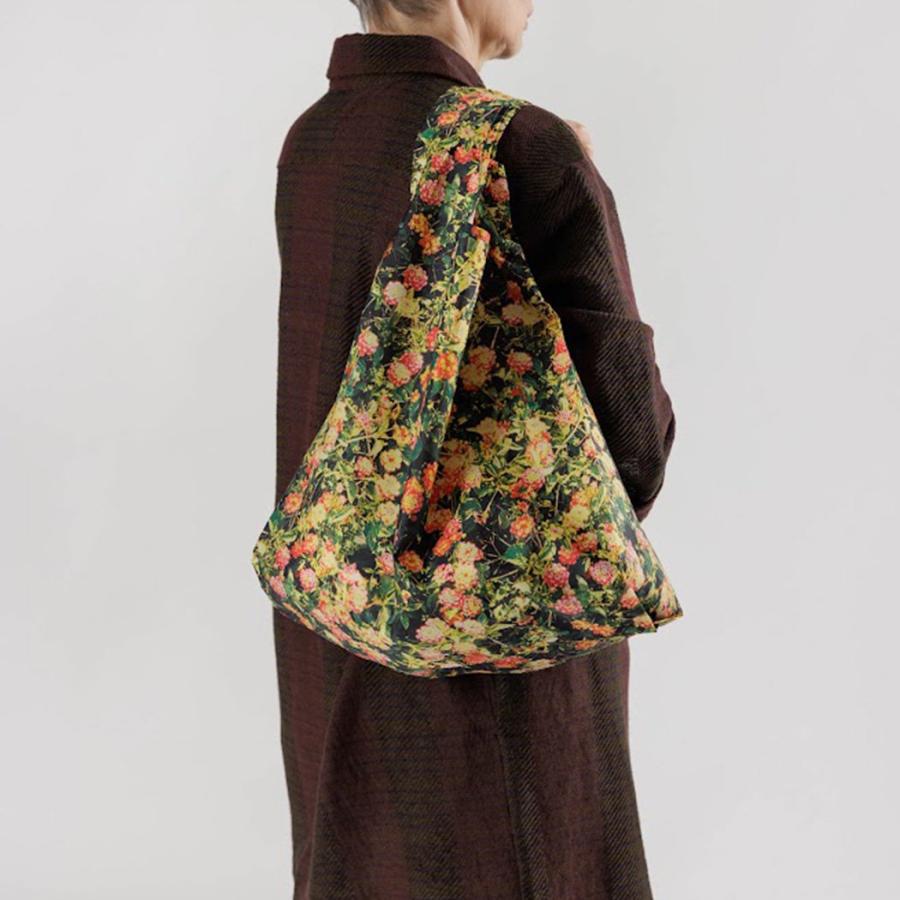 BAGGU バグー エコバッグ  ランタナ100%リサイクルポリエステルSTANDARD スタンダード サイズ 大きい 大容量 ショルダー 洗濯可能 折り畳み コンパクト 軽量 … | BAGGU | 01