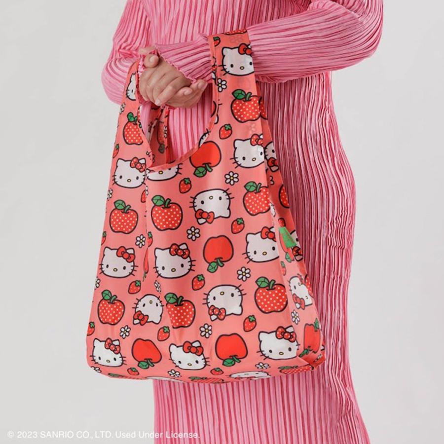 BAGGU (バグゥ) / STANDARD エコバッグ - 100%リサイクルナイロン - ハローキティ＆アップル | BAGGU | 01
