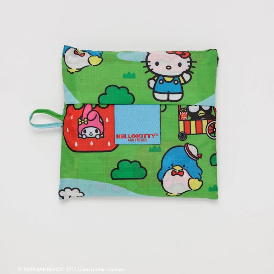 BAGGU (バグゥ) / STANDARD エコバッグ - 100%リサイクルナイロン - ハローキティ＆フレンズ ライトブルー | BAGGU | 03