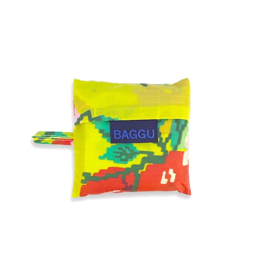 BAGGU バグー エコバッグ  アップル100%リサイクルナイロン BABY ベビー 柄 洗濯可能 折り畳み コンパクト 軽量 ミニ コンビニ レジ袋型 入園 入学 準備 サブ… | BAGGU | 03