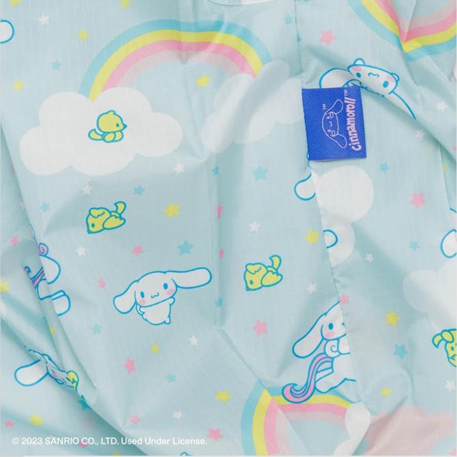 BAGGU バグー エコバッグ  シナモロール100%リサイクルナイロン BABY ベビー 柄 洗濯可能 折り畳み コンパクト 軽量 ミニ コンビニ レジ袋型 入園 入学 準備 … | BAGGU | 02