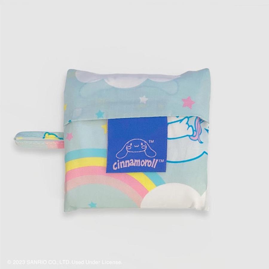 BAGGU バグー エコバッグ  シナモロール100%リサイクルナイロン BABY ベビー 柄 洗濯可能 折り畳み コンパクト 軽量 ミニ コンビニ レジ袋型 入園 入学 準備 … | BAGGU | 03