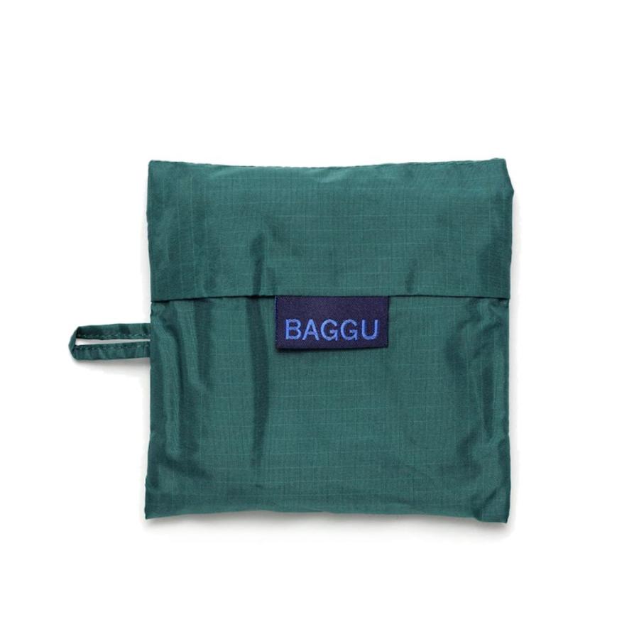 BAGGU バグー エコバッグ  マラカイト100%リサイクルナイロン STANDARD スタンダード サイズ 大きい 大容量 ショルダー 洗濯可能 折り畳み コンパクト 軽量 レ… | BAGGU | 03