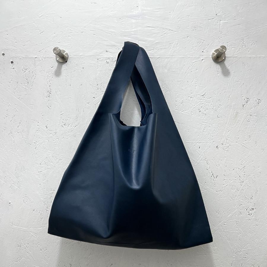 COURTNEY ORLA (コートニーオーラ) / SEVEN SHOPPER l レザー ショッパー バッグ - ネイビー SSP22FHL012002NV | COURTNEY ORLA | 04