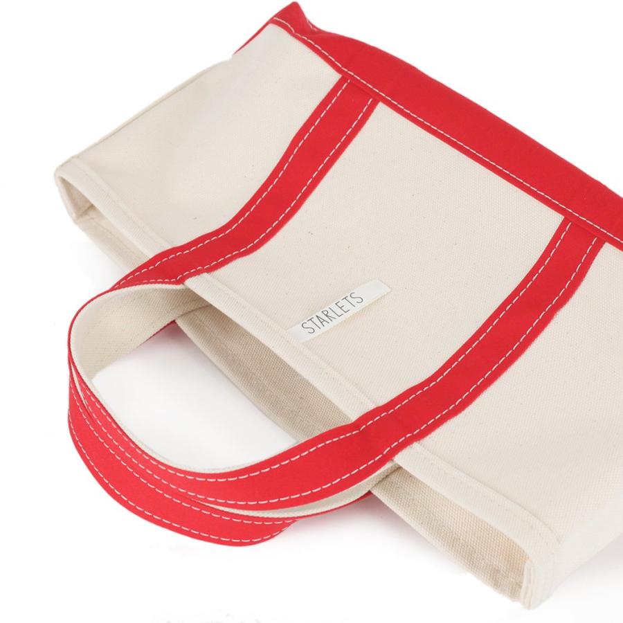 STARLETS (スターレッツ) / S1801S/S2201S 星プリント トートバッグ S - レッド | STARLETS | 02