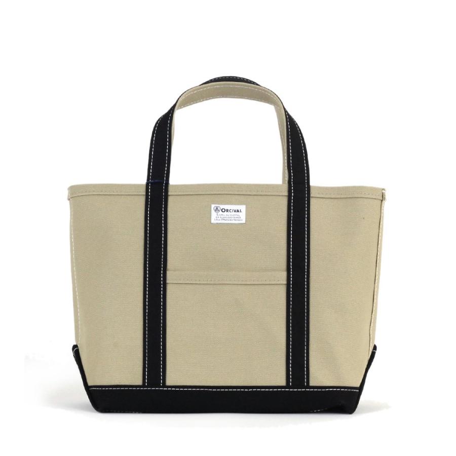 ORCIVAL (オーシバル) / OR-H0284 KWC キャンバス トート バッグ Mサイズ - LT.KHAKI × BLACK | ORCIVAL