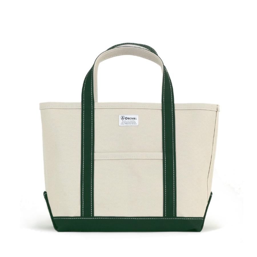 オーシバル バッグ ORCIVAL トートバッグ レディース M サイズ RC-7042 HVC キャンバス トート LT.SAND BEIGE × MOSS GREEN A4 無地 シンプル おしゃれ カジ… | ORCIVAL