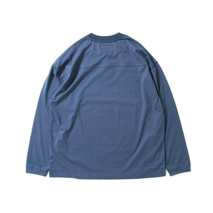 STILL BY HAND スティルバイハンド CS06233 - SLATE BLUE ロングスリーブカットソー スレートブルー 送料無料 買い回り 買い周り 即日発送 即納 プチギフト プ… | STILL BY HAND | 01