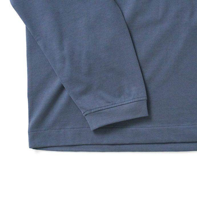 STILL BY HAND スティルバイハンド CS06233 - SLATE BLUE ロングスリーブカットソー スレートブルー 送料無料 買い回り 買い周り 即日発送 即納 プチギフト プ… | STILL BY HAND | 03