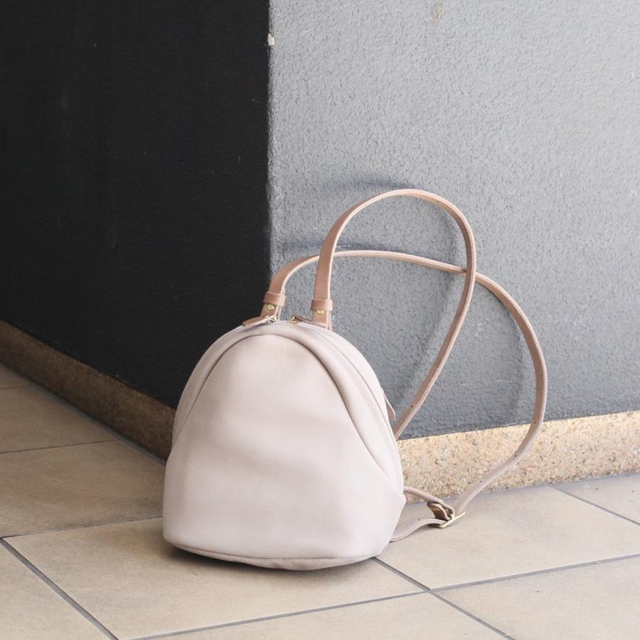 Ense (アンサ) / pens358 mini ruck sack ミニ リュックサック - グレージュ | Ense