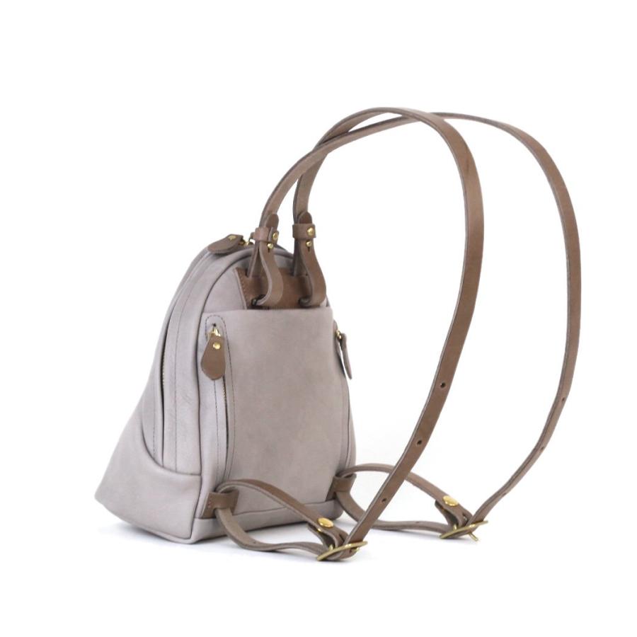 Ense (アンサ) / pens358 mini ruck sack ミニ リュックサック - グレージュ | Ense | 03
