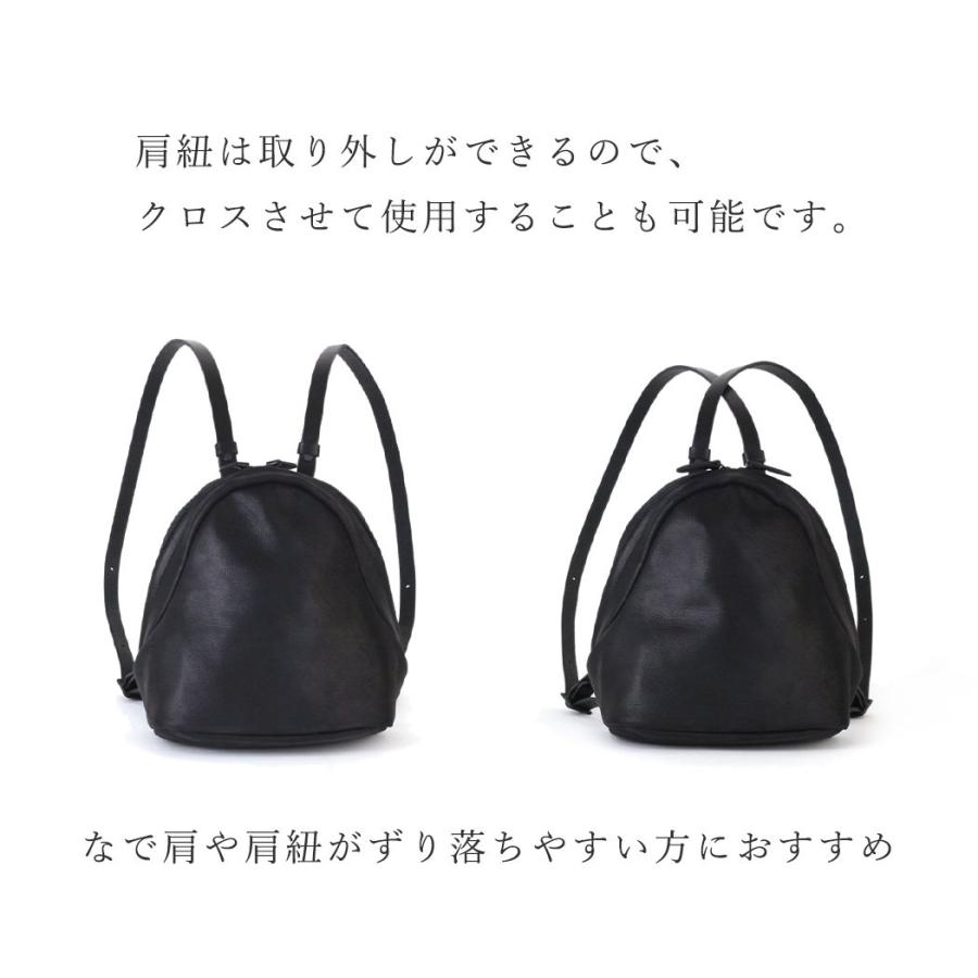 Ense (アンサ) / pens358 mini ruck sack ミニ リュックサック - グレージュ | Ense | 04