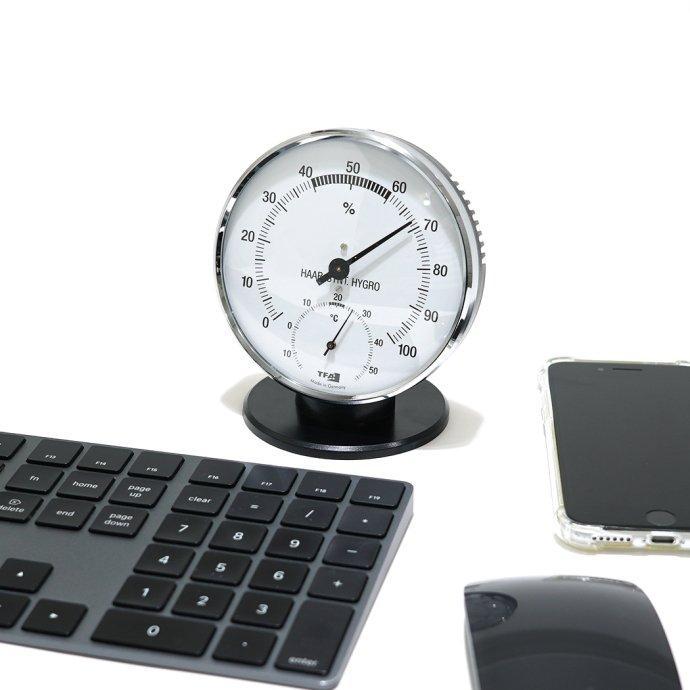 TFA Dostmann ドストマン / Analogue thermo-hygrometer with metal ring 45.2032 アナログ温度計／湿度計 ドイツ製 ポイント 消化 | TFA Dostmann