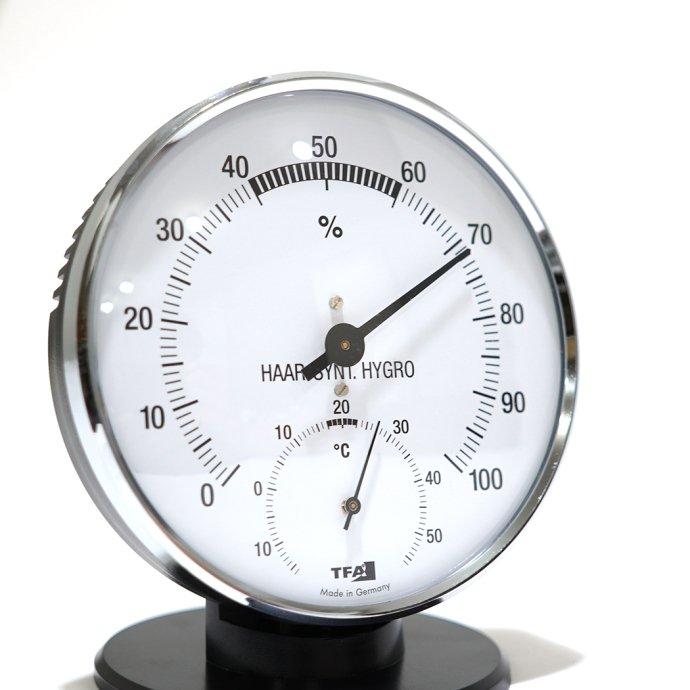 TFA Dostmann ドストマン / Analogue thermo-hygrometer with metal ring 45.2032 アナログ温度計／湿度計 ドイツ製 ポイント 消化 | TFA Dostmann | 05
