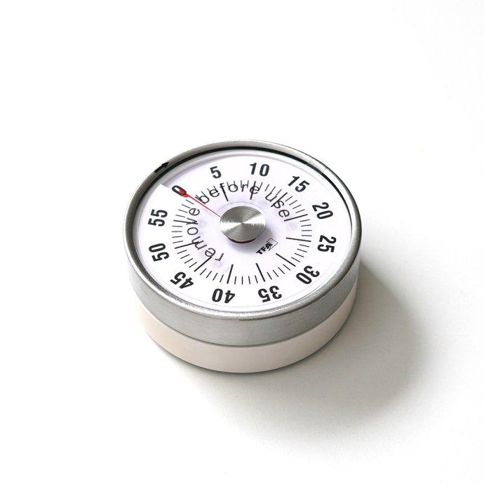 TFA Dostmann ドストマン / Analogue kitchen timer PUCK 38.1028 ステンレス製アナログキッチンタイマー 全2色 ホワイト ブラック | TFA Dostmann | 01
