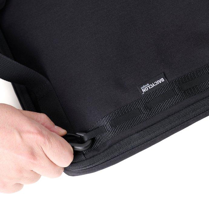 BAICYCLON by bagjack / BCL-38 PC INNER BAG バイシクロンバイバッグジャック PCインナーバッグ ブラック 500D コーデュラ CORDURA ナイロン 開く そのまま使… | BAGJACK | 12