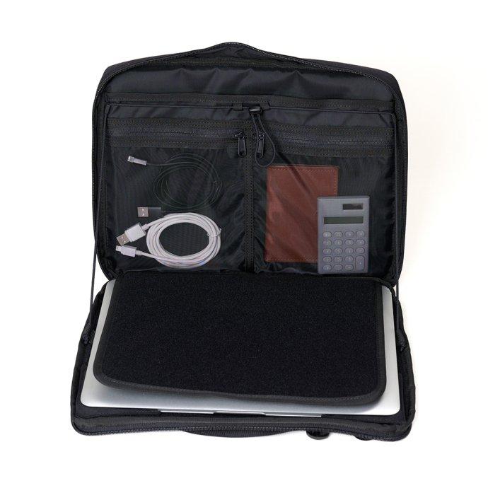 BAICYCLON by bagjack / BCL-38 PC INNER BAG バイシクロンバイバッグジャック PCインナーバッグ ブラック 500D コーデュラ CORDURA ナイロン 開く そのまま使… | BAGJACK | 08