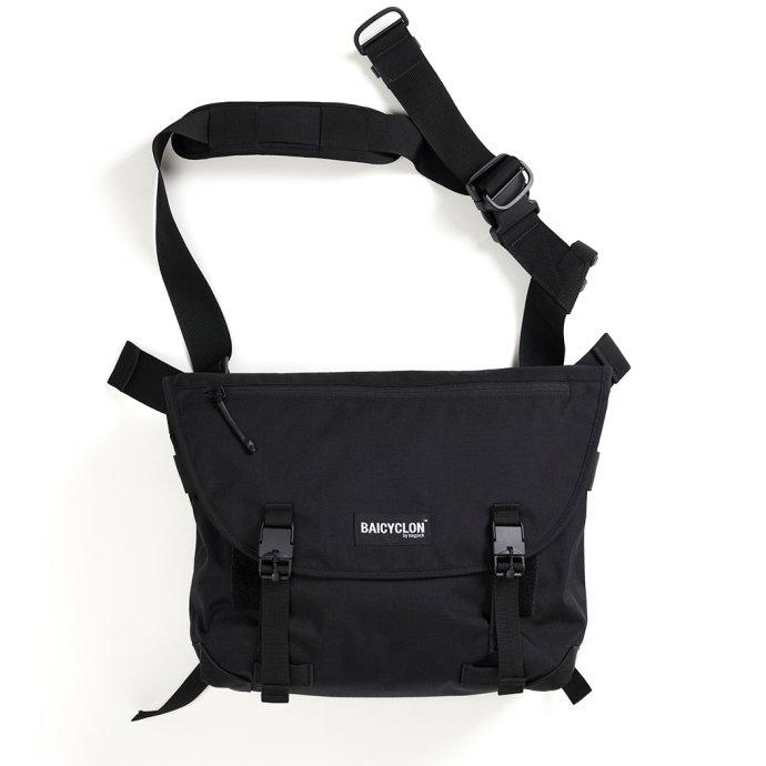 BAICYCLON by bagjack / CORE LINE CL-02 MESSENGER BAG バイシクロンバイバッグジャック メッセンジャーバッグ ブラック 500Dコーデュラ CORDURA ナイロン メ… | BAICYCLON by Bagjack