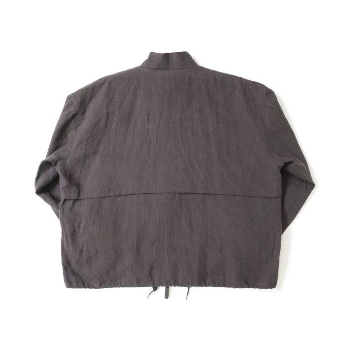 STILL BY HAND スティル バイ ハンド BL03233 - DARK BROWN 起毛リネン  