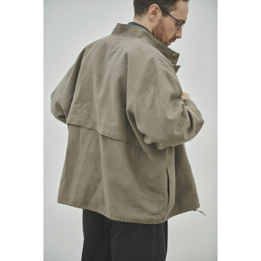STILL BY HAND スティル バイ ハンド BL03233 - DARK BROWN 起毛リネン 