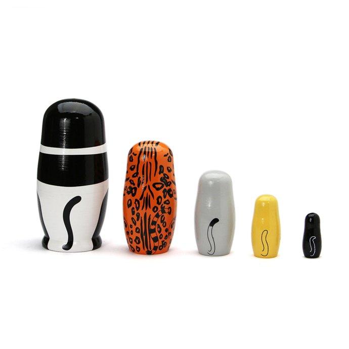 Feline 5 フィーライン ファイブ マトリョーシカ 猫 ねこ ネコ MIDORI KOMATSU | DETAIL | 07