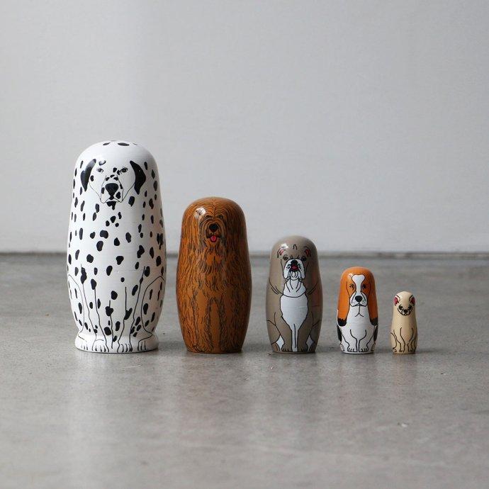 Partners パートナーズ マトリョーシカ 犬 いぬ イヌ MIDORI KOMATSU | DETAIL