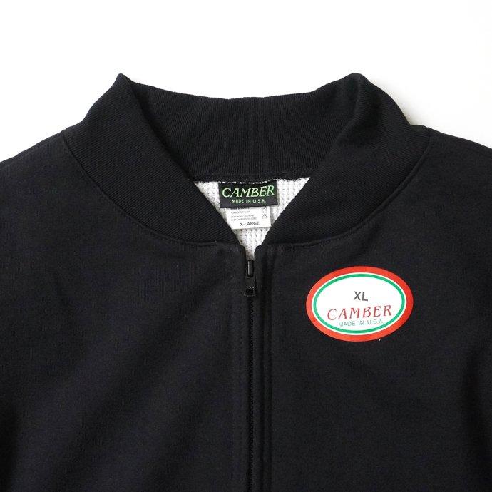 CAMBER / Arctic Thermal Heavyweight Work Sweatshirts Knit Collar #130 - Black キャンバー アークティック サーマル スウェット ニットカラー ブラック ブ… | CAMBER | 02